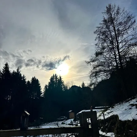 Bauwagen Mit Bergblick * Bad Reichenhall