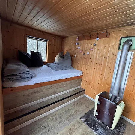 Luxury tent Bauwagen Mit Bergblick *