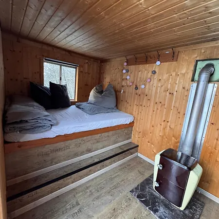 Tente de luxe Bauwagen Mit Bergblick *